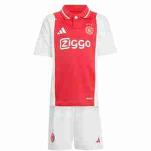 Equipacion  Ajax De Ámsterdam Conjunto Niños Primera 2024 2025