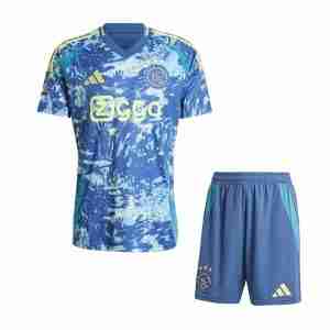 Equipacion  Ajax De Ámsterdam Conjunto Niños Segunda 2024 2025