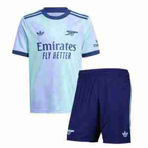 Equipacion  Arsenal Conjunto Niños Tercera 2024 2025