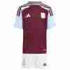 Equipacion  Aston Villa Conjunto Niños Primera 2024 2025