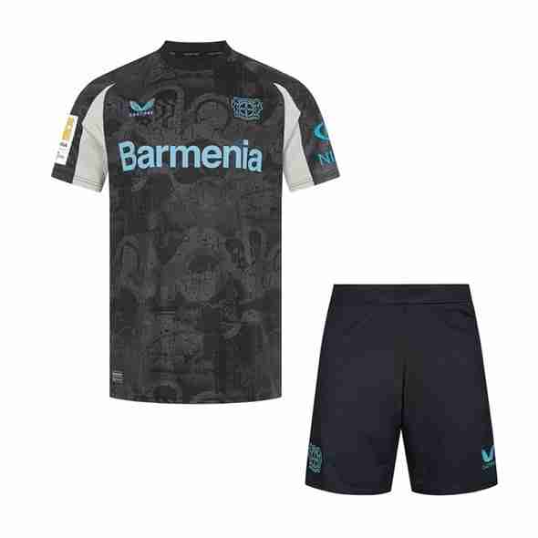 Camiseta Bayer 04 Leverkusen 3ª Niño 2024-2025