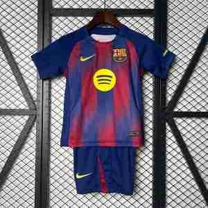 Equipacion FC Barcelona Conjunto Niños Primera 2025 2026
