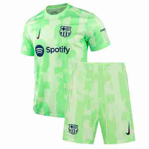 Equipacion FC Barcelona Conjunto Niños Tercera 2024 2025