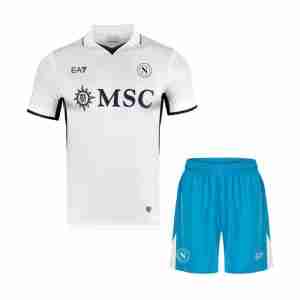 Equipacion Napoli Conjunto Niños Segunda 2024 2025