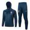 Sudadera Con Capucha Brasil 2024 2025 Azul