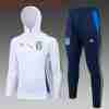 Sudadera Con Capucha Niños Italia 2024 2025 Blanco