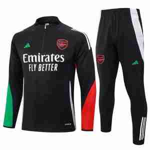 Sudadera De Training Arsenal 2024 2025 Negro