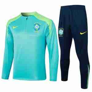 Sudadera De Training Brasil 2024 2025 Verde