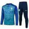 Sudadera De Training Brasil 2024 2025 Verde Azul
