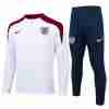 Sudadera Entrenamiento Inglaterra 2024 2025 Blanco Rojo