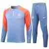 Sudadera De Training Inter Milan 2024 2025 Gris Naranja