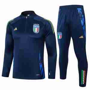 Sudadera De Training Italia 2024 2025 Azul
