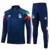 Sudadera De Training Italia 24 2025 Azul