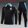 Sudadera De Training Niños Argentina 2024 2025 Negro Azul