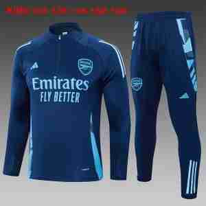 Sudadera De Training Niños Arsenal 2024 2025 Azul
