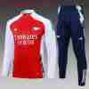 Sudadera De Training Niños Arsenal 2024 2025 Rojo Blanco