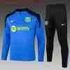Sudadera De Training Niños FC Barcelona 24 2025 Azul Negro