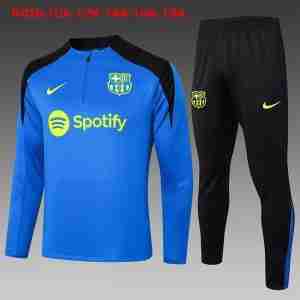 Sudadera De Training Niños FC Barcelona 24 2025 Azul Negro
