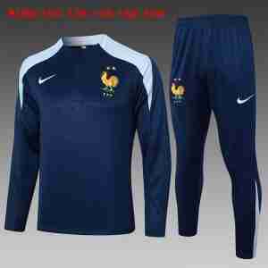 Sudadera De Training Niños Francia 2024 2025 Azul