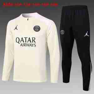 Sudadera De Training Niños Paris Saint Germain 2024 2025 Amarillo Rosa