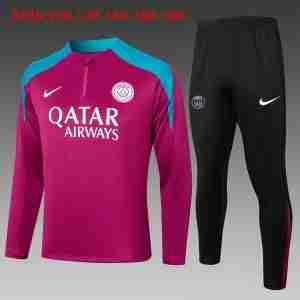 Sudadera De Training Niños Paris Saint Germain 2024 2025 Purpura Rojo