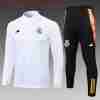Sudadera De Training Niños Real Madrid 2024 2025 Blanco Gris