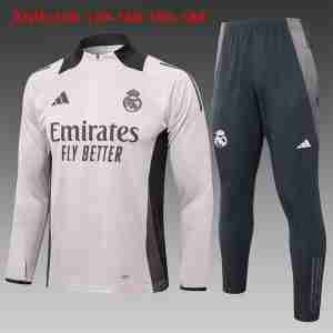 Sudadera De Training Niños Real Madrid 2024 2025 Rosa