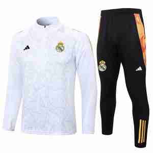 Sudadera De Training Real Madrid 24 2025 Blanco Gris