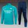 Sudadera Entrenamiento Niños Arsenal 2024 2025 Azul