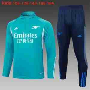 Sudadera Entrenamiento Niños Arsenal 2024 2025 Azul