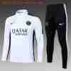 Sudadera Entrenamiento Niños Paris Saint Germain 2024 2025 Blanco