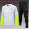Sudadera Entrenamiento Niños Paris Saint Germain 2024 2025 Gris Rosa