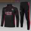 Sudadera Entrenamiento Niños Paris Saint Germain 2024 2025 Negro Rosa