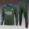 Sudadera Entrenamiento Niños Paris Saint Germain 2024 2025 Verde