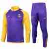 Sudadera Entrenamiento Real Madrid 2024 2025 Purpura Amarillo