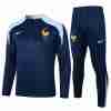 Sudadera Entrenamiento Francia 2024 2025 Azul