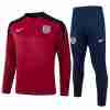 Sudadera Entrenamiento Inglaterra 2024 2025  Rojo Negro