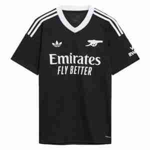 Tailandia Camiseta Arsenal Portero Equipacion 2024 2025 Negro