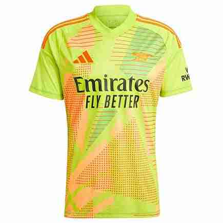 Tailandia Camiseta Arsenal Portero Equipacion 2024 2025
