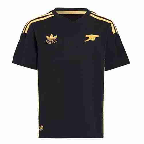 Tailandia Camiseta Arsenal Pre Match Equipacion 2024 2025 Negro