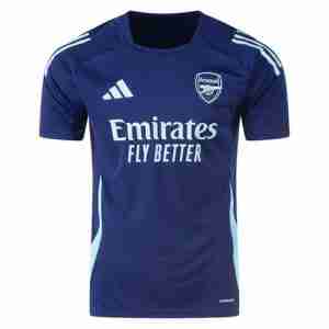 Tailandia Camiseta Arsenal Pre Match Equipacion 2024 2025 Azul