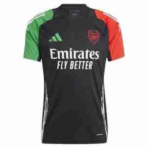 Tailandia Camiseta Arsenal Pre Match Equipacion 2025 Negro