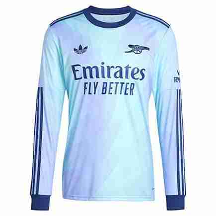 Tailandia Camiseta Arsenal Tercera Manga Larga Equipacion 2024 2025