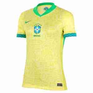 Tailandia Camiseta Brasil Mujer Primera Equipacion 2024 2025