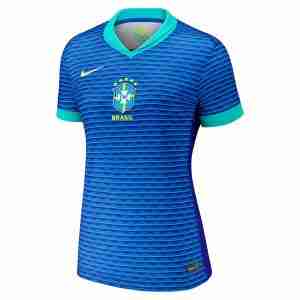 Tailandia Camiseta Brasil Mujer Segunda Equipacion 2024 2025