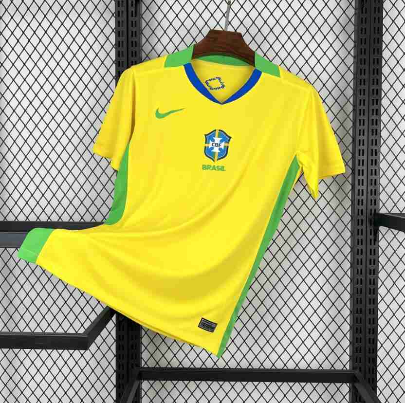 Tailandia Camiseta Brasil Primera Equipacion 2025 2026
