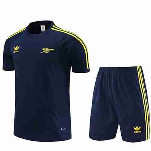Tailandia Camiseta Conjunto Arsenal Entrenamiento Equipacion 2024 2025 Azul