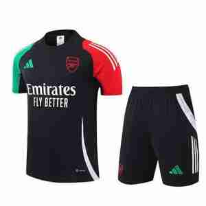 Tailandia Camiseta Conjunto Arsenal Entrenamiento Equipacion 2024 2025 Negro