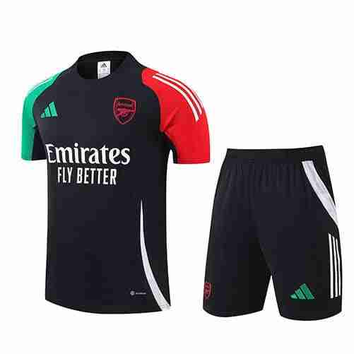 Tailandia Camiseta Conjunto Arsenal Entrenamiento Equipacion 2024 2025 Negro