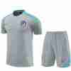Tailandia Camiseta Conjunto Atlético De Madrid Entrenamiento Equipacion 2024 2025  Grigio